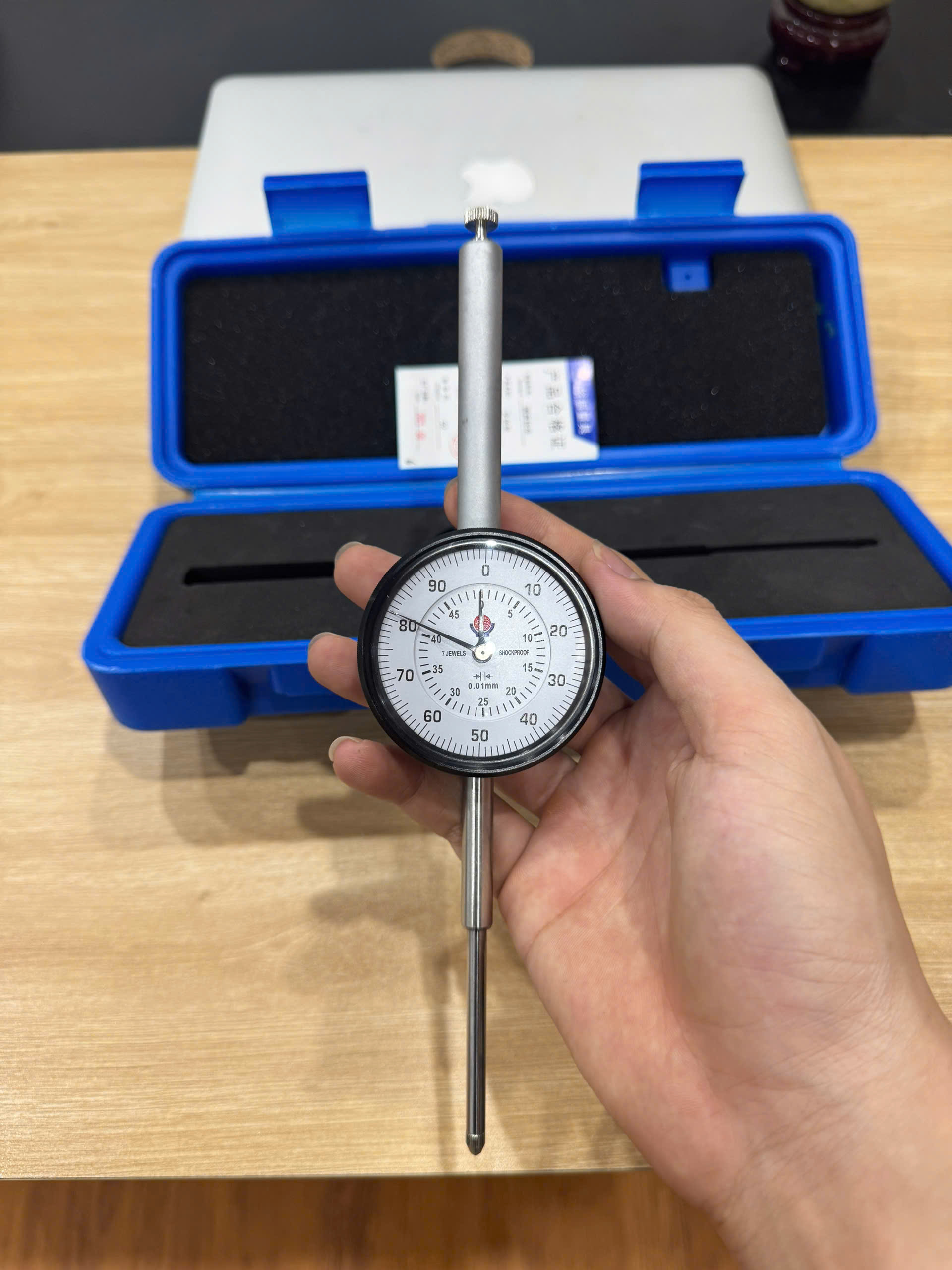Đồng hồ so cơ khí 50mm x 0,01mm - Ảnh 3