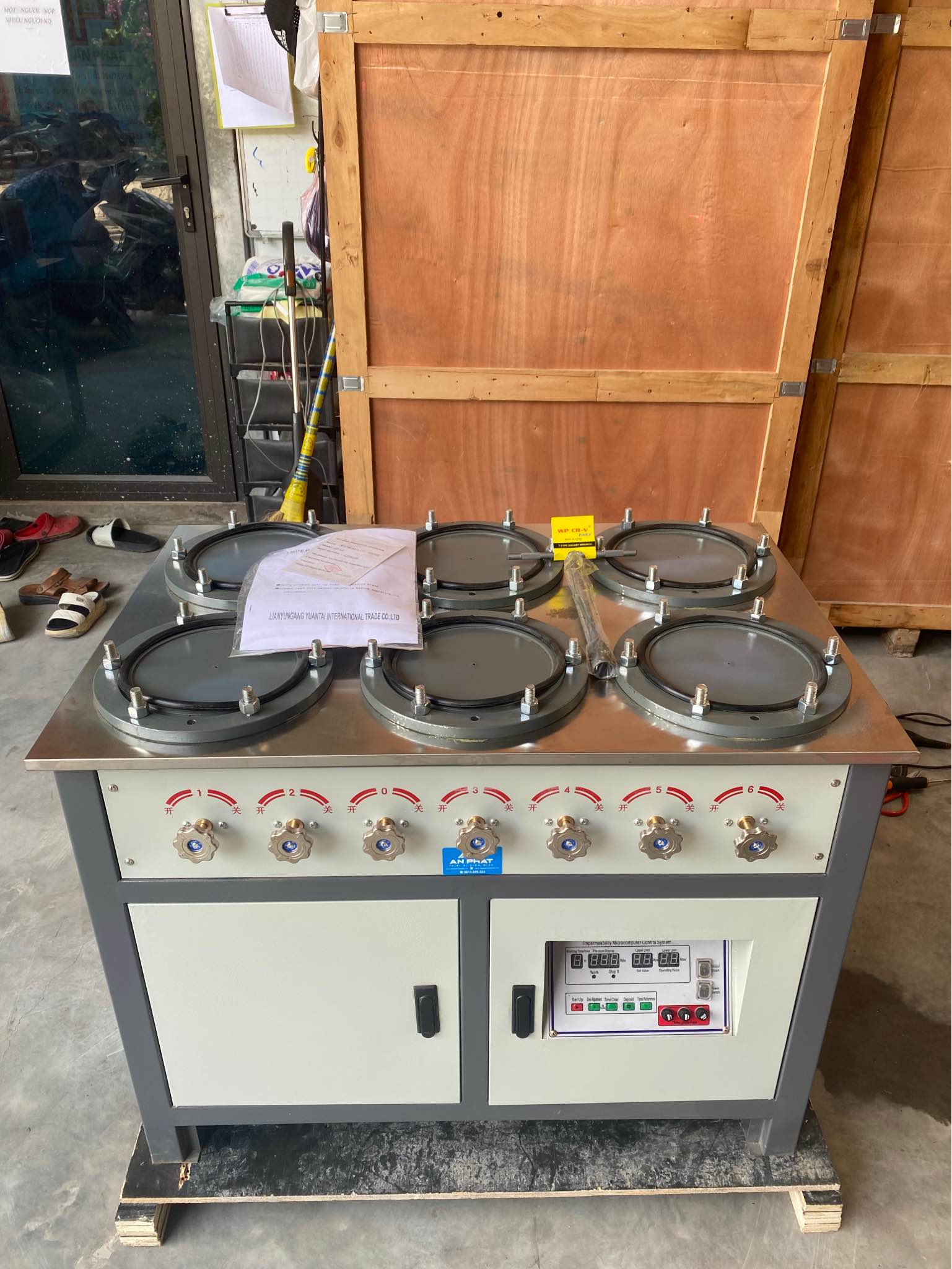 Máy thử thấm bê tông HP-4.0 - Ảnh 7