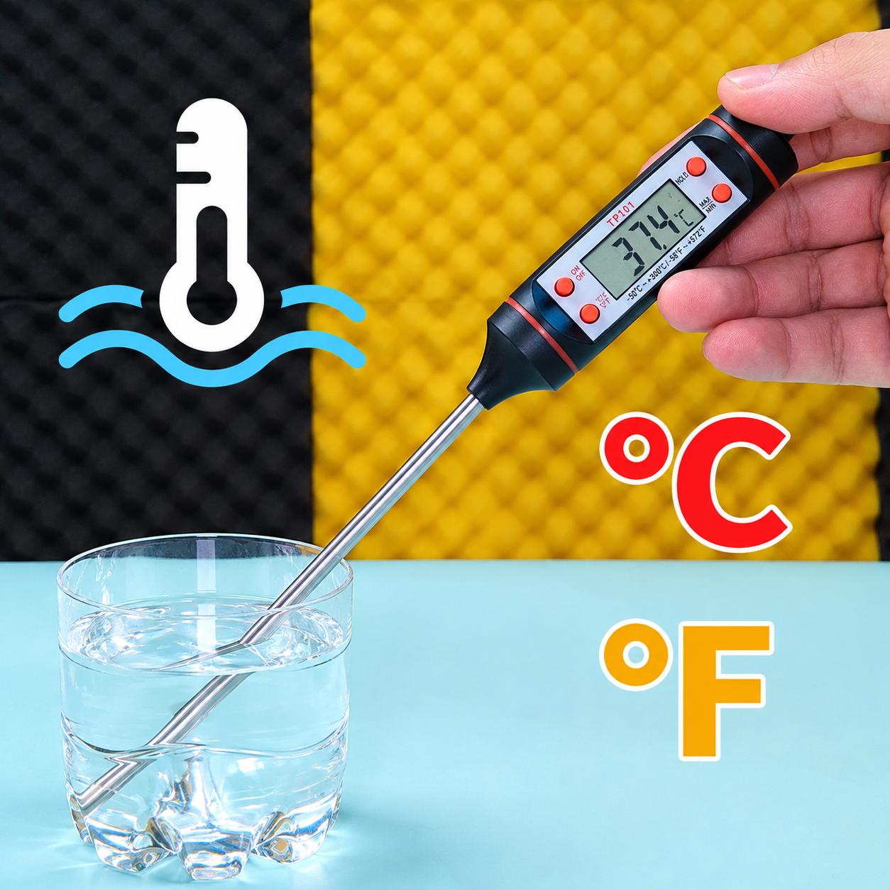 Nhiệt kế điện tử 300°C TP101 - Ảnh 2