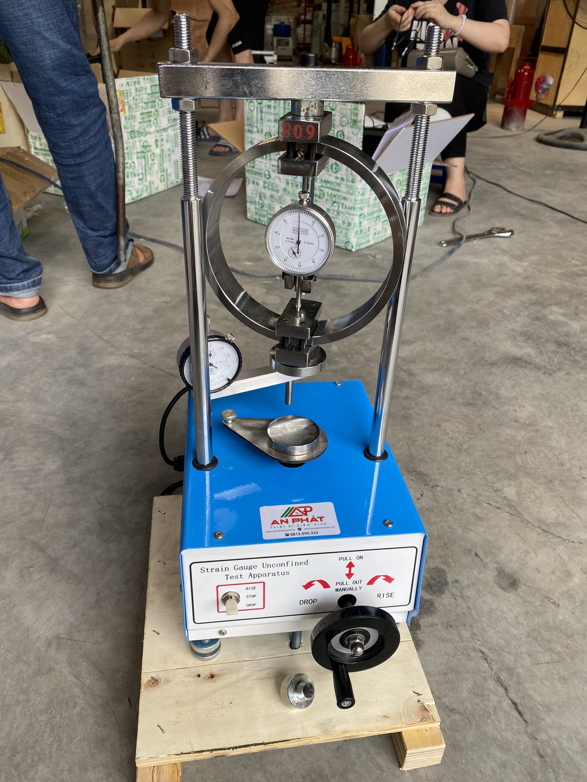 Máy nén đất 1 trục nở hông YTW-2 - Ảnh 2