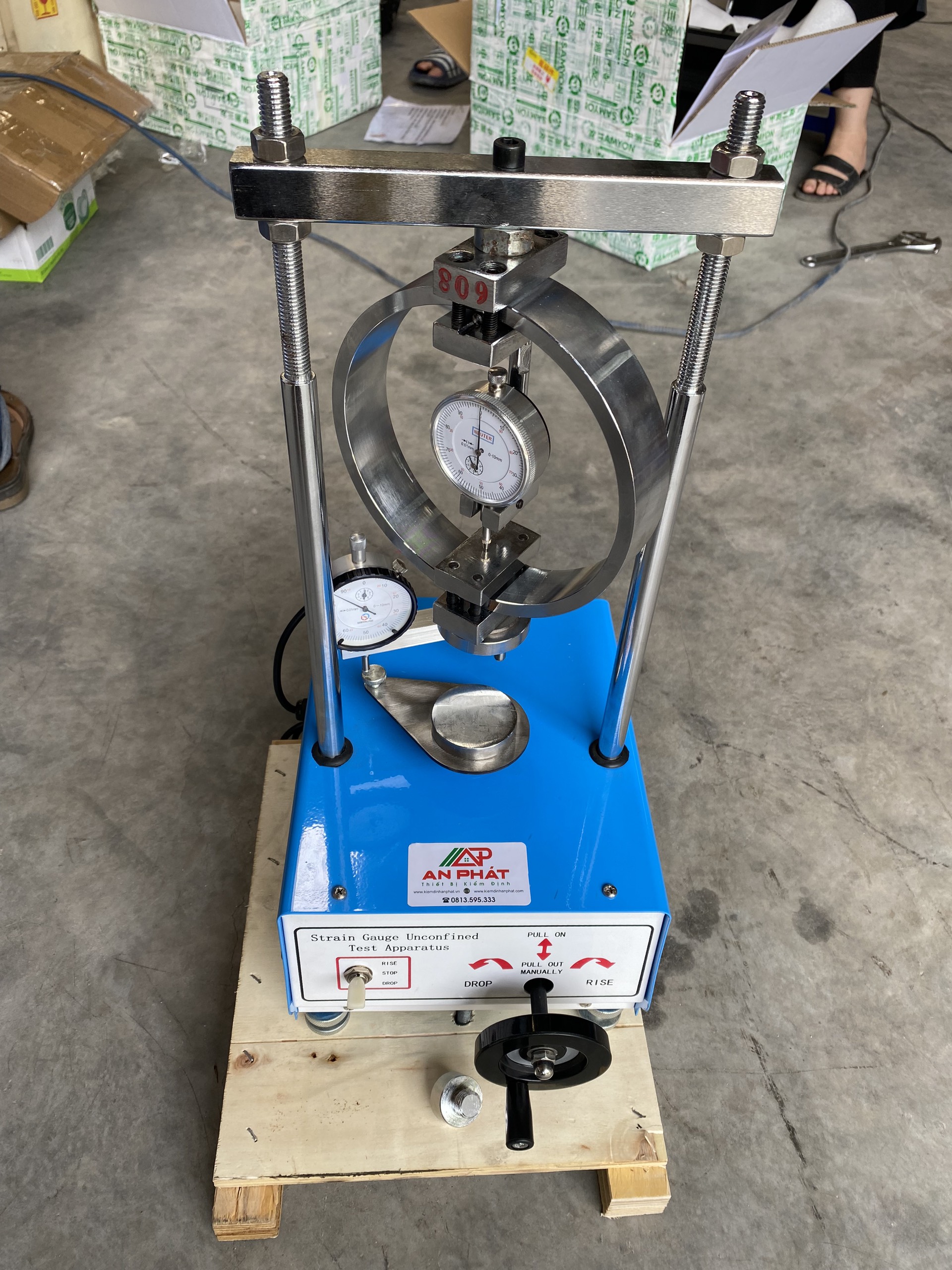 Máy nén đất 1 trục nở hông YTW-2 - Ảnh 3