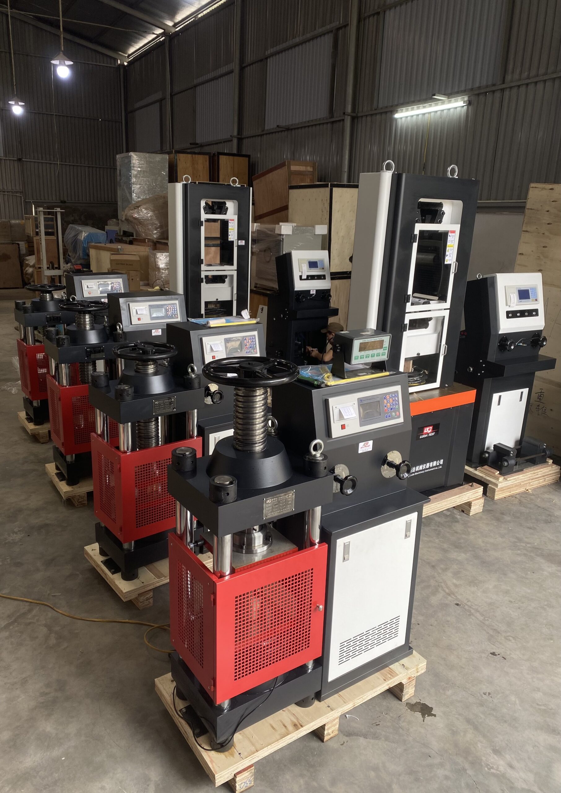 Máy nén bê tông 2000KN LS Luda TSY-2000 - Ảnh 5