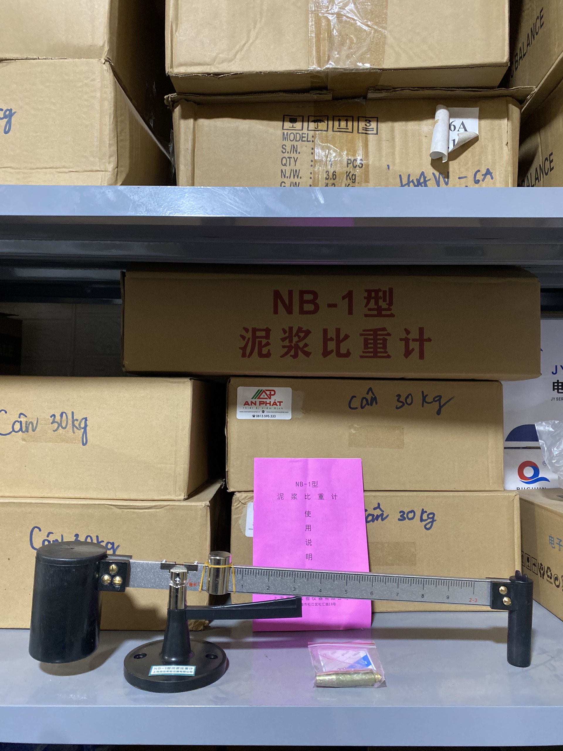 Cân tỷ trọng Bentonite NB-1 - Ảnh 3