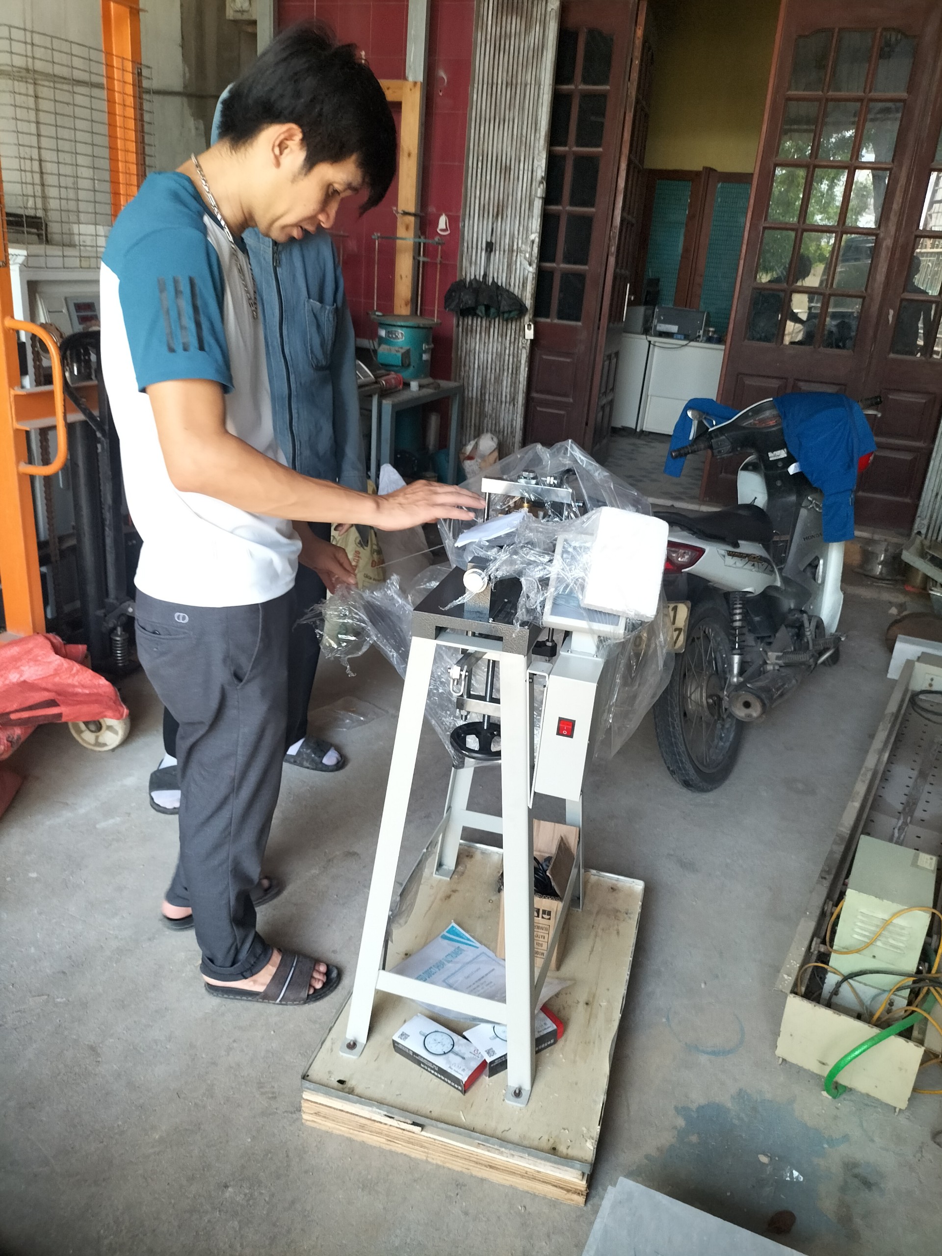 Máy cắt phẳng đất đa tốc độ ZJ-1A - Ảnh 8