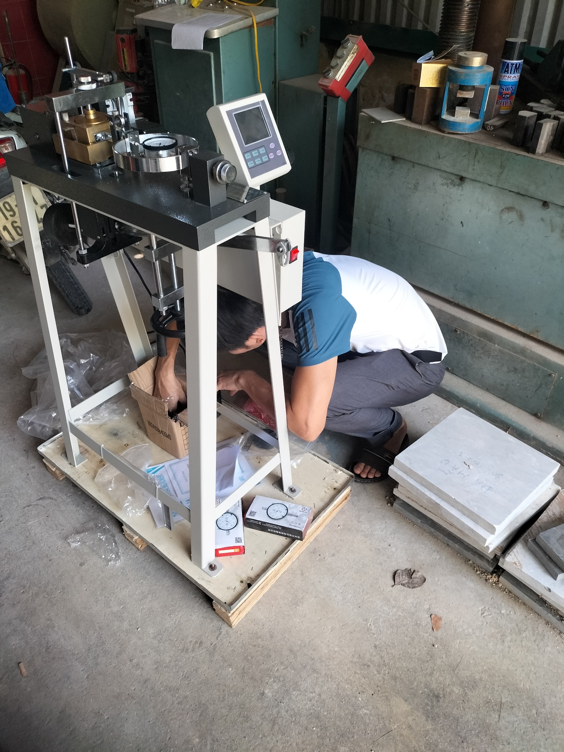 Máy cắt phẳng đất đa tốc độ ZJ-1A - Ảnh 9