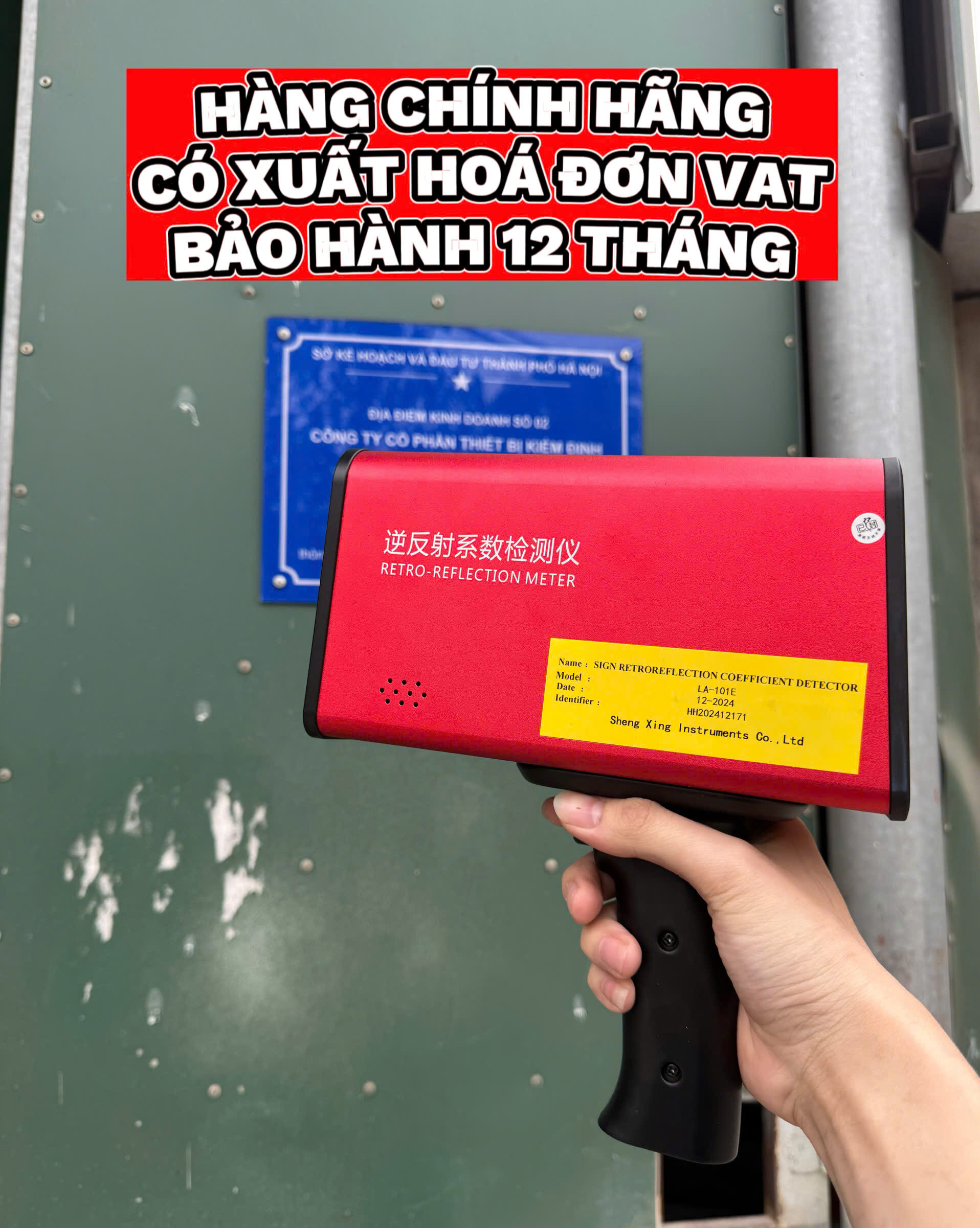 Máy đo phản quang biển báo giao thông LA-101E