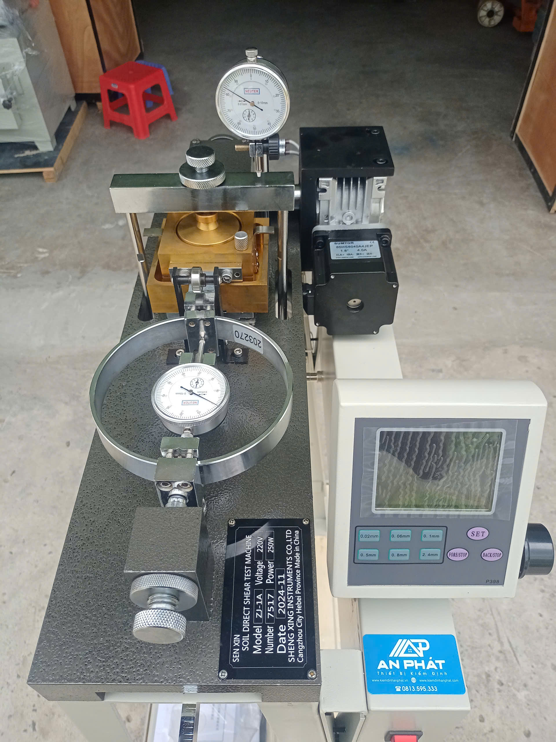Máy cắt phẳng đất đa tốc độ ZJ-1A - Ảnh 2