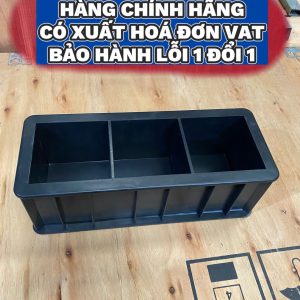 Khuôn đúc mẫu bê tông lập phương 100mm kép 3