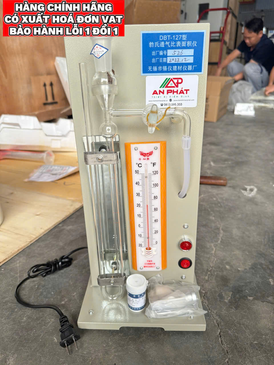 Bộ tỷ diện xi măng DBT-127