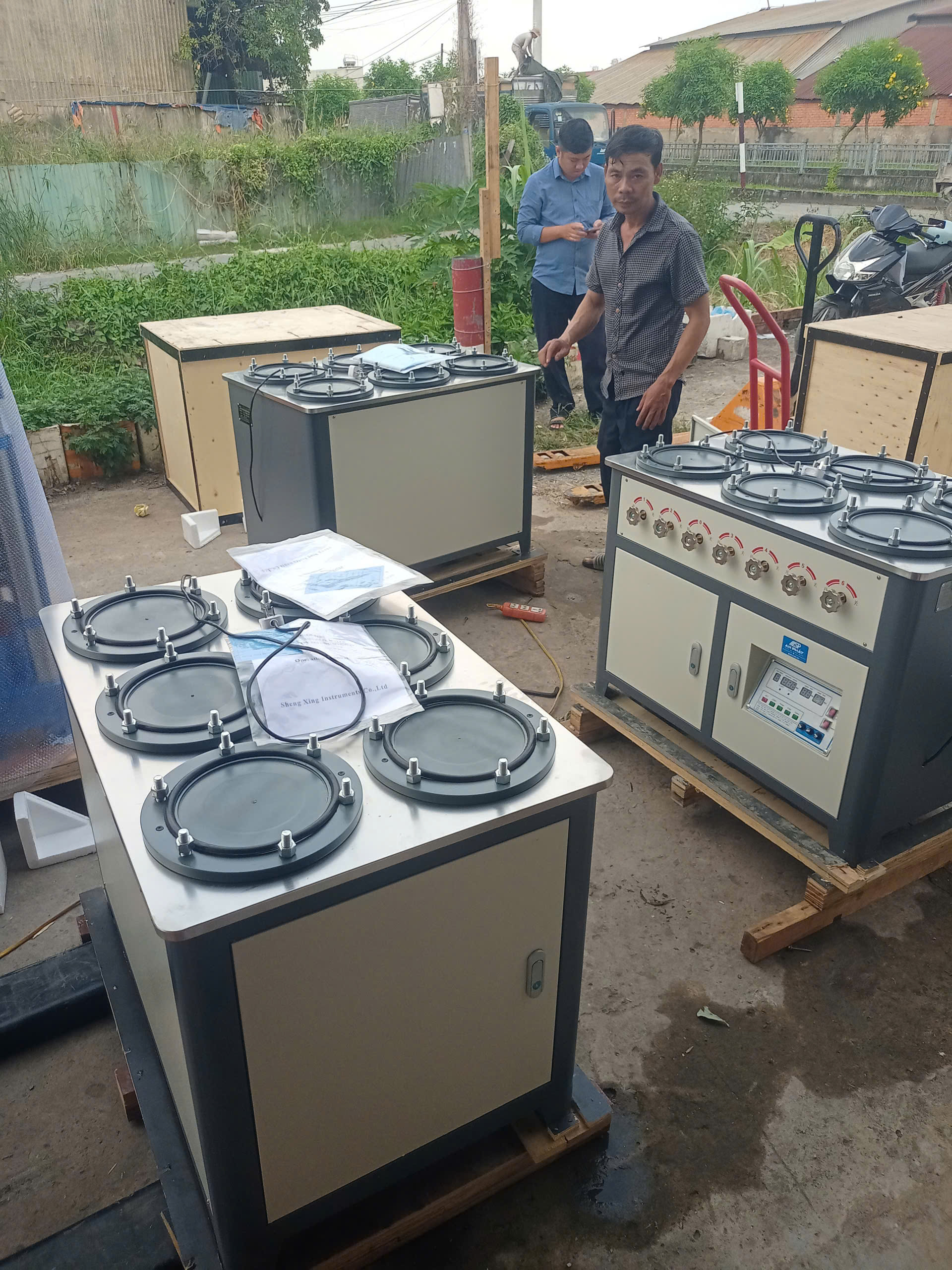 Máy thử thấm bê tông