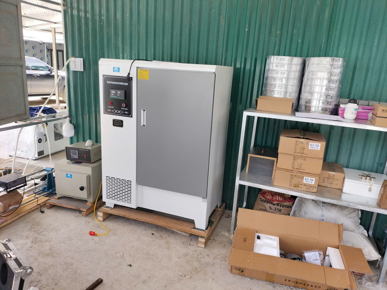 Tủ dưỡng hộ mẫu xi măng đa năng YH-40B!