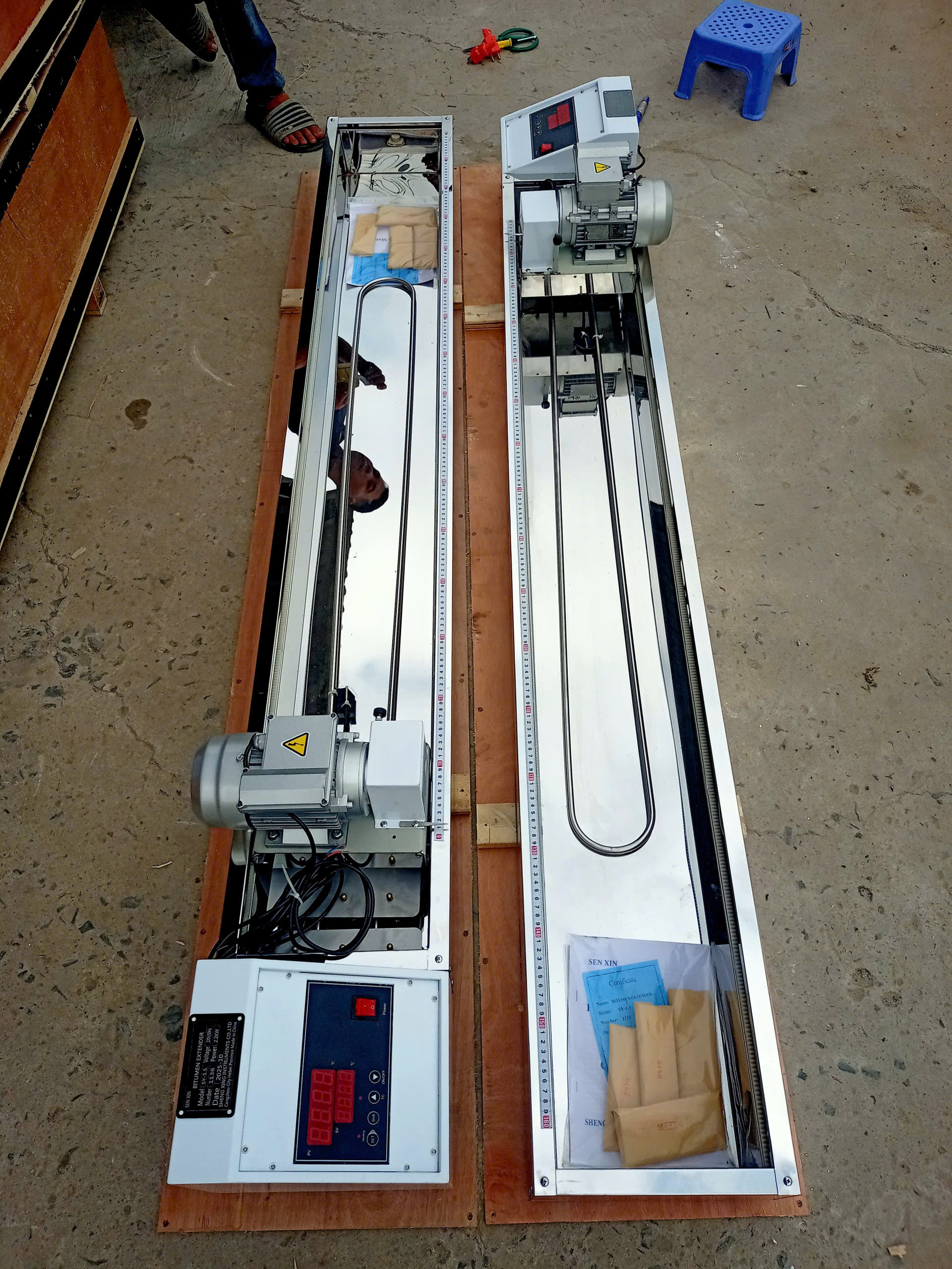 Thiết bị đo độ giãn dài nhựa đường SY-1.5 - Ảnh 3