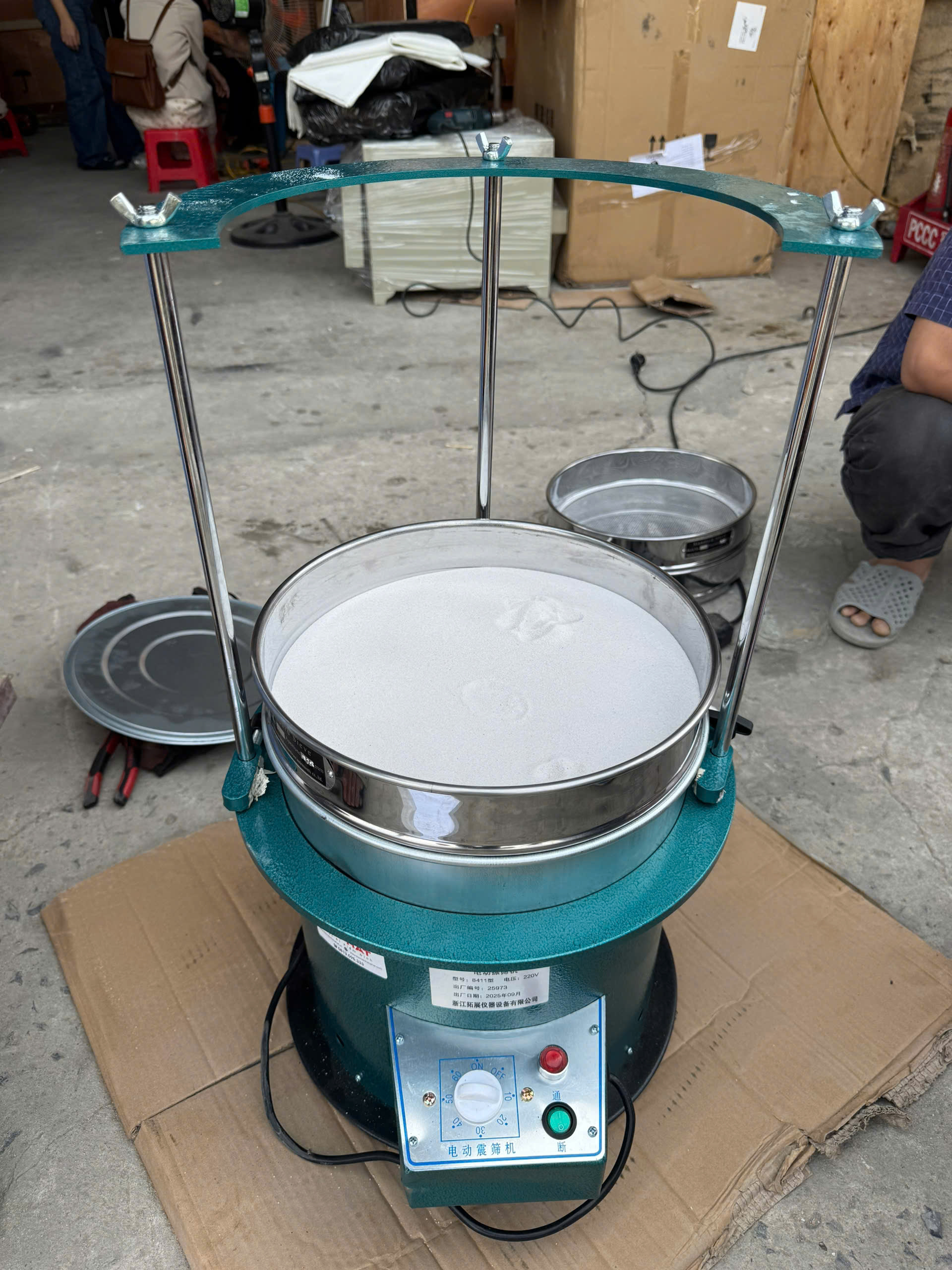 Máy lắc sàng D200/D300 8411 - Ảnh 6