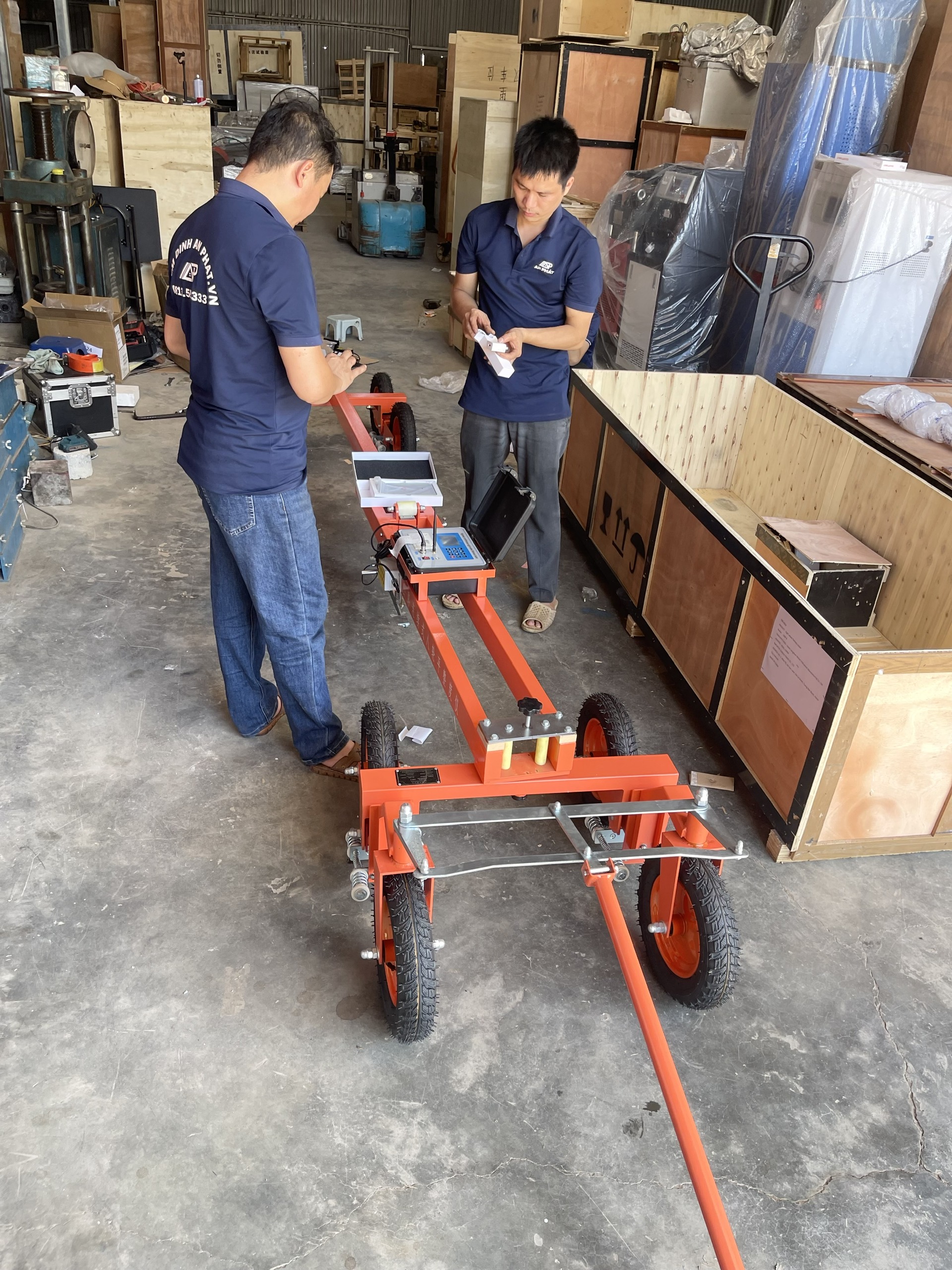 Thiết bị đo độ bằng phằng mặt đường IRI