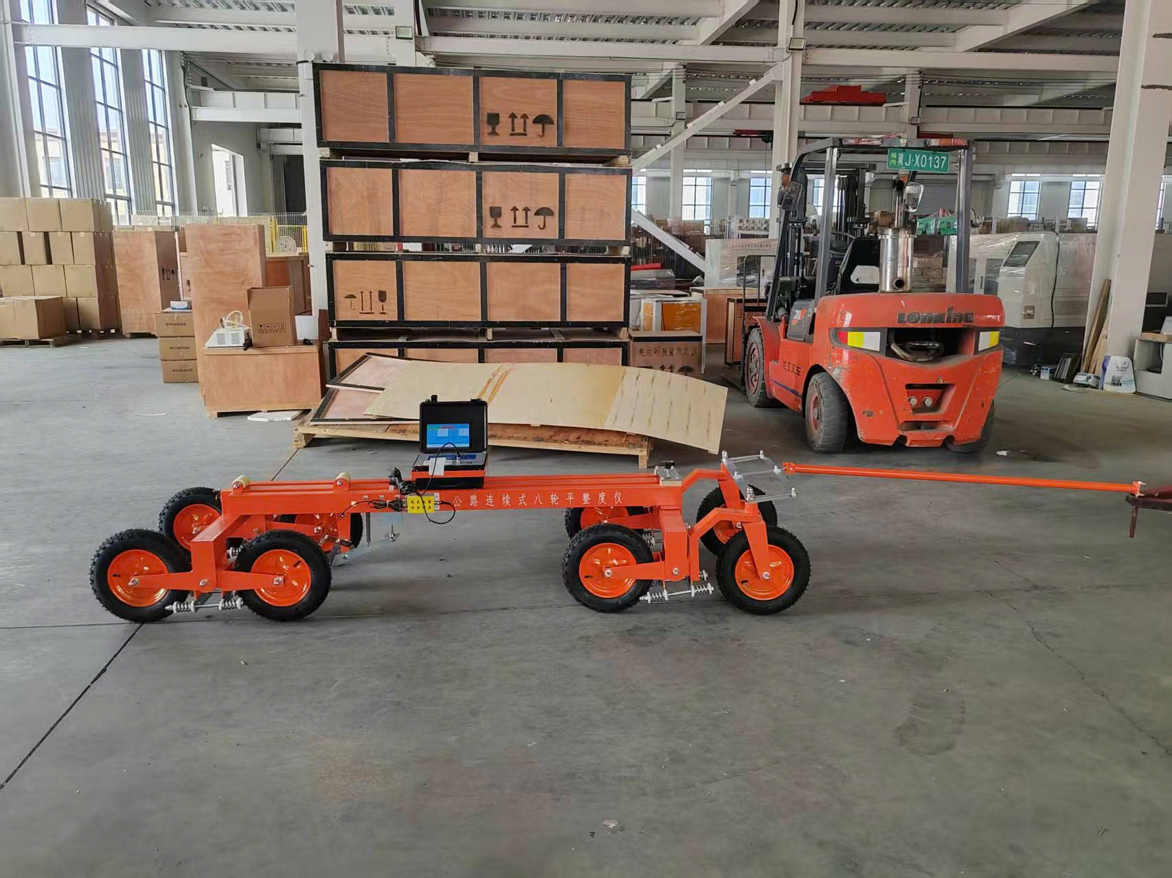 Thiết bị đo độ bằng phằng mặt đường IRI - Ảnh 2