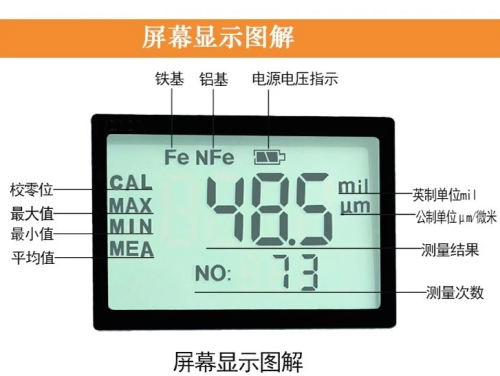 Máy đo độ dày lớp phủ DR130