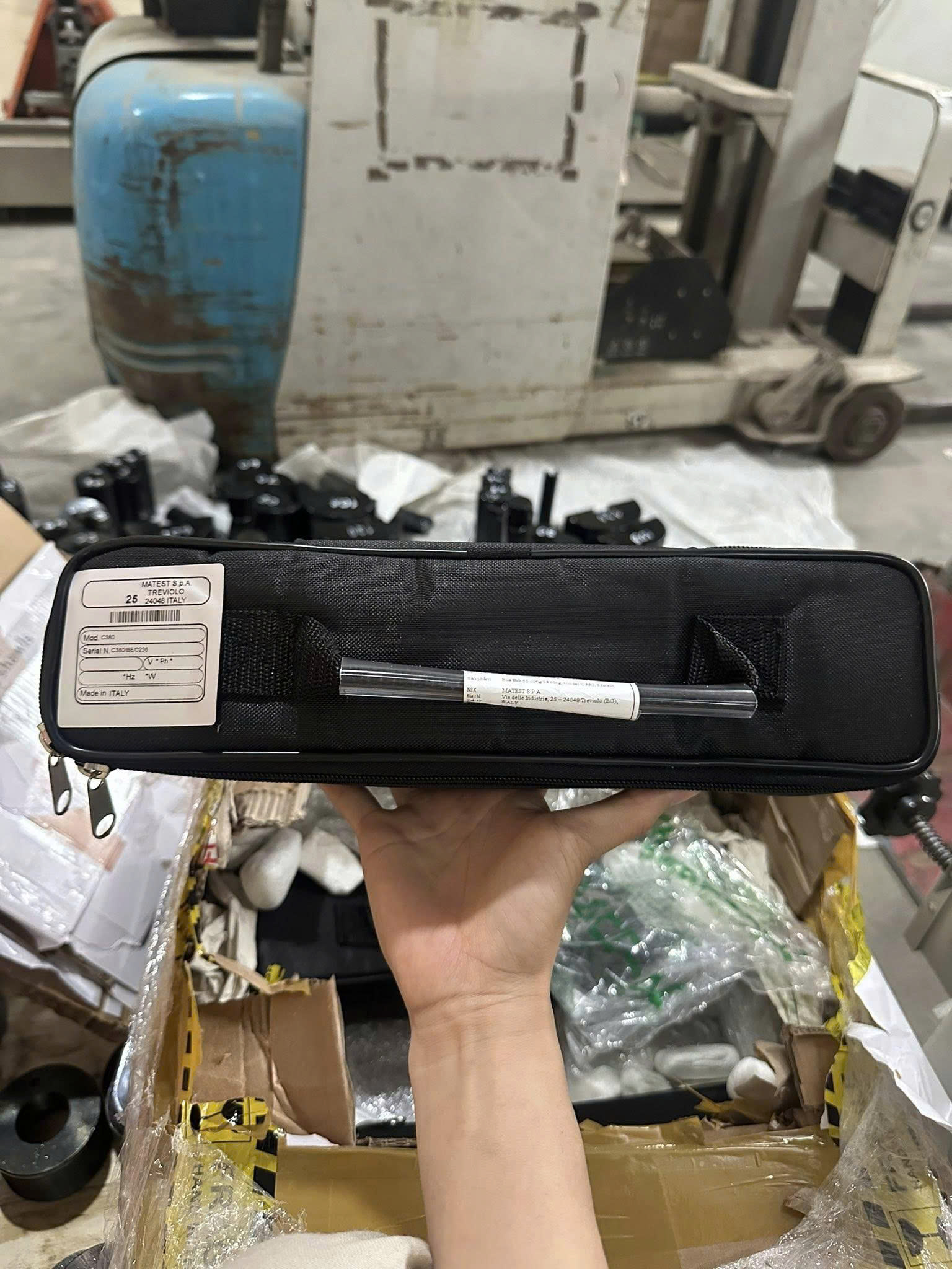 Búa thử cường độ bê tông Matest C380 Cao Cấp - Ảnh 3