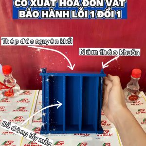 Khuôn đúc mẫu vữa 40x40x160mm