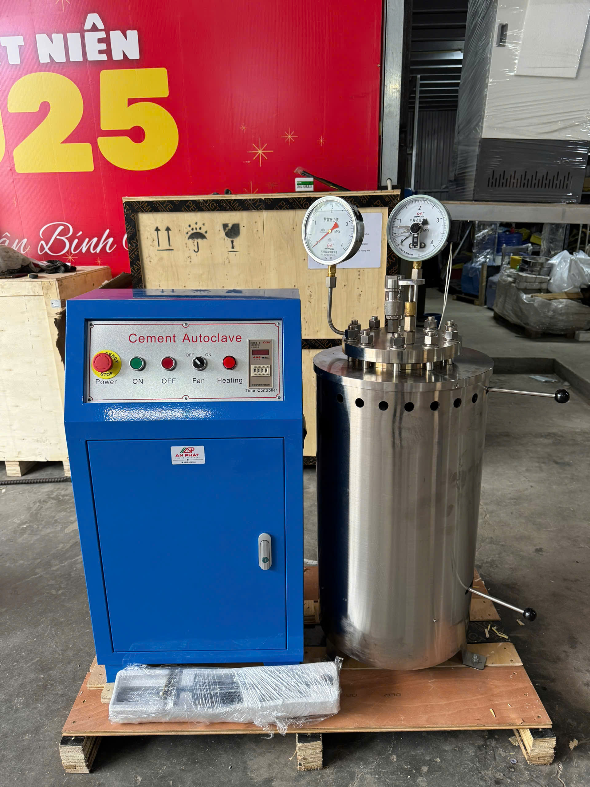 Thiết bị đo độ nở xi măng Autoclave CA-2A